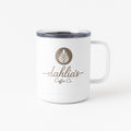 White Dahlia’s insulated handled mug